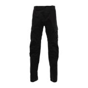 Cargo Broek met Iconische Lens Detail C.p. Company , Black , Heren