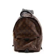 Pre-owned Canvas backpacks Louis Vuitton Vintage , Brown , Dames