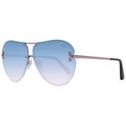 Rosa Aviator Zonnebril Verloop Blauw Emilio Pucci , Pink , Dames