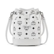 Dessau trekkoordtas in Visetos MCM , White , Dames