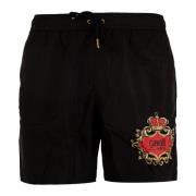 Boxer Style Herenzwemkleding Cavalli Class , Black , Heren