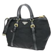 Pre-owned Fabric prada-bags Prada Vintage , Black , Dames