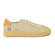 Leren sneakers met rubberen zool D.a.t.e. , Beige , Heren