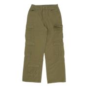 Cargo Broek met Handtekening Multipocket Ontwerp Karl Kani , Green , D...