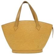 Pre-owned Leather louis-vuitton-bags Louis Vuitton Vintage , Yellow , ...