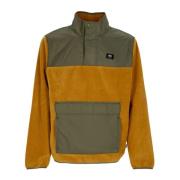 Heren Fleece Anorak Jas Goudbruin Vans , Brown , Heren