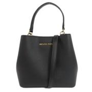 Pre-owned Leather handbags Michael Kors Pre-owned , Black , Dames