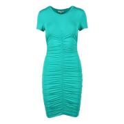 Elegante Viscose Elastaan Jurk Patrizia Pepe , Green , Dames