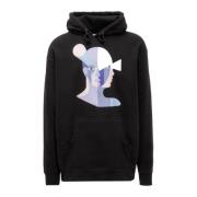 Bauhaus Face Hoodie KidSuper Studios , Black , Heren