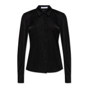 Overhemd met knopen Helmut Lang , Black , Dames