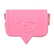 Stijlvolle PU-tas Chiara Ferragni Collection , Pink , Dames