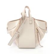 Pre-owned Canvas handbags Loewe Pre-owned , White , Dames