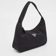 Pre-owned Nylon prada-bags Prada Vintage , Black , Dames