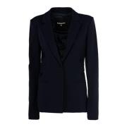 Dames Geknoopte Blazer Jas Patrizia Pepe , Blue , Dames