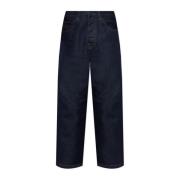 Jeans met logo Carhartt Wip , Blue , Heren