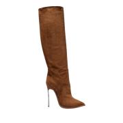 Chunky Blade Laarzen Casadei , Brown , Dames