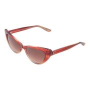 Bourgondische Cat Eye Zonnebril Guess , Red , Dames