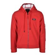 Militaire Stijl Polyester Jas Aeronautica Militare , Red , Heren