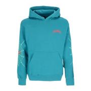 Triangle Web Hoodie Petrol Propaganda , Blue , Heren