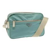 Pre-owned Nylon prada-bags Prada Vintage , Blue , Dames