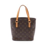 Pre-owned Plastic handbags Louis Vuitton Vintage , Brown , Dames