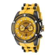 Bolt 42295 Quartz Herenhorloge - 52mm Invicta Watches , Black , Heren