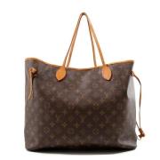 Pre-owned Canvas louis-vuitton-bags Louis Vuitton Vintage , Brown , Da...