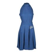 Damesjurk Love Moschino , Blue , Dames