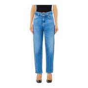 Boyfriend Jeans met Stijlvolle Riem Liu Jo , Blue , Dames