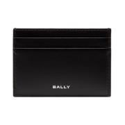 Leren kaarthouder Bally , Black , Heren