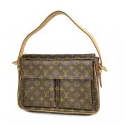 Pre-owned Fabric shoulder-bags Louis Vuitton Vintage , Brown , Dames