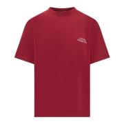 Geborduurde T-shirt Collectie Gcds , Red , Heren