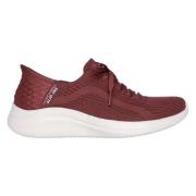 Ultra Flex 3.0 Brilliant Path Sneakers Skechers , Red , Dames