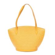 Pre-owned Leather louis-vuitton-bags Louis Vuitton Vintage , Yellow , ...