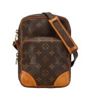 Pre-owned Leather louis-vuitton-bags Louis Vuitton Vintage , Brown , D...