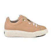 Sneakers van alternatieve vezels met rubberen zool Max Mara , Beige , ...