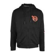 Grijze Sweatshirt voor Mannen Bikkembergs , Black , Heren