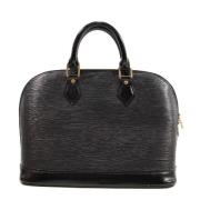 Pre-owned Leather louis-vuitton-bags Louis Vuitton Vintage , Black , D...