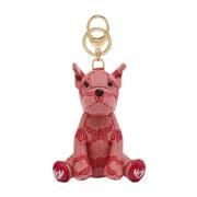 Hemel Bulldog hanger in Lauretos Jacquard MCM , Red , Dames