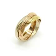 Pre-owned Rose Gold rings Cartier Vintage , Yellow , Dames