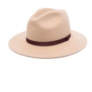 Vilten wol druppel kroon hoed PS By Paul Smith , Beige , Dames