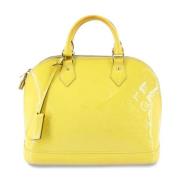 Pre-owned Leather louis-vuitton-bags Louis Vuitton Vintage , Yellow , ...