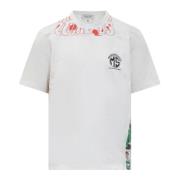 Grafische T-shirt Collectie Marine Serre , White , Heren