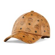 Klassieke pet in Visetos MCM , Brown , Unisex