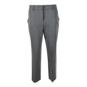 Elegante Stretchy Viscose Spandex Broek Imperial , Gray , Dames