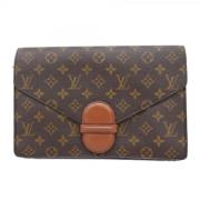 Pre-owned Fabric louis-vuitton-bags Louis Vuitton Vintage , Brown , Da...