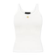 Geribbelde Top Amiri , White , Dames