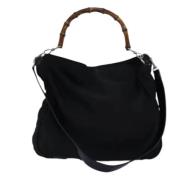 Pre-owned Nylon gucci-bags Gucci Vintage , Black , Dames