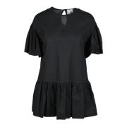 Katoenen blouse L'Autre Chose , Black , Dames