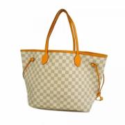 Pre-owned Fabric louis-vuitton-bags Louis Vuitton Vintage , White , Da...